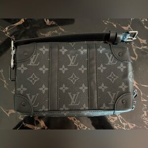 Louis Vuitton Black Designer Men's Bag